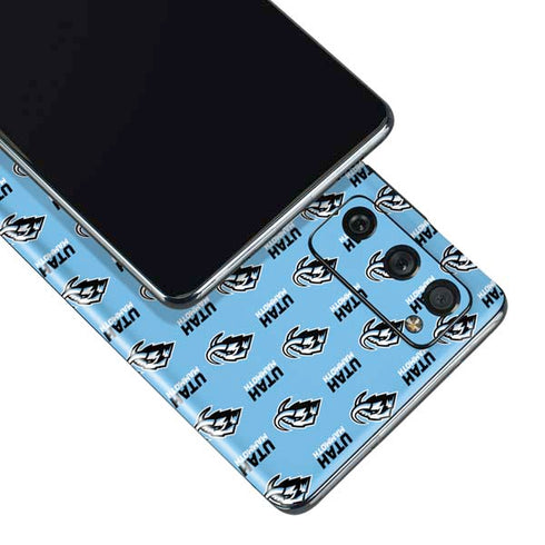 NHL Utah Mammoth Logo Pattern Galaxy S20 Fan Edition Skin